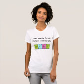Mousey periodic table name shirt (Front Full)