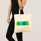 Mousey periodic table name tote bag (Front (Product))