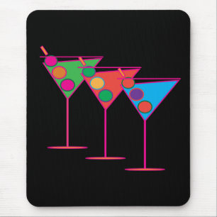 Mouspad - Triple Martinis Mouse Mat