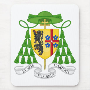 Mouspad Wappen Marcel Lefebvre Mouse Mat