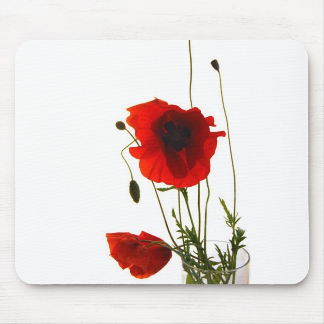 Mousse pad poppies mouse mat (Front)