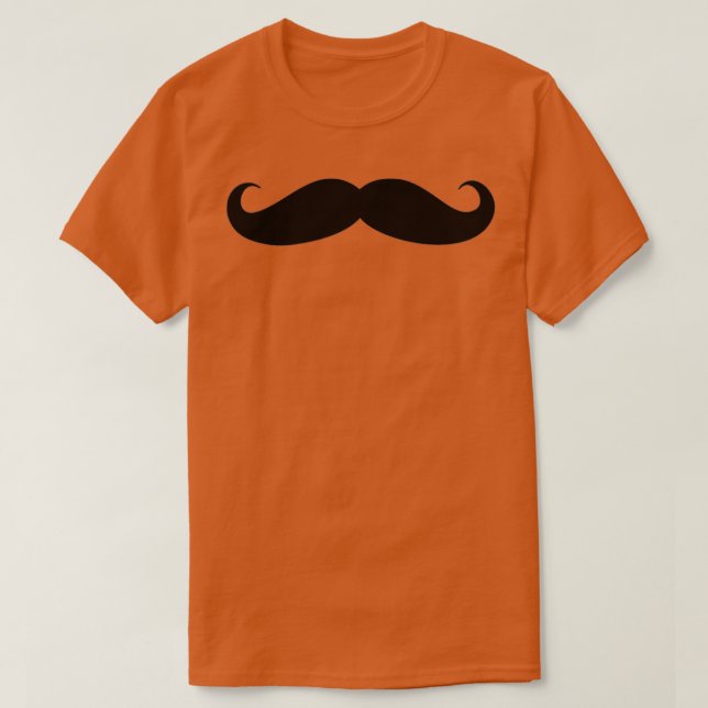 Moustache 1 T-Shirt (Design Front)