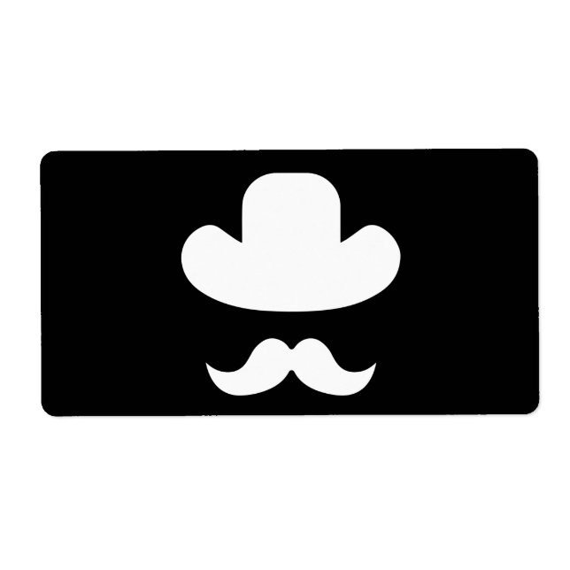 Moustache and hat (Front)