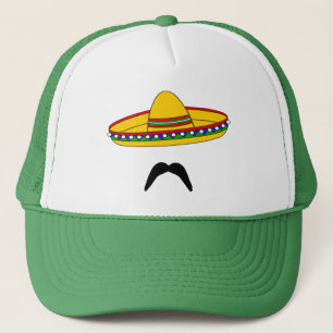 Moustache and Sombrero Cinco de Mayo Fiesta Hat