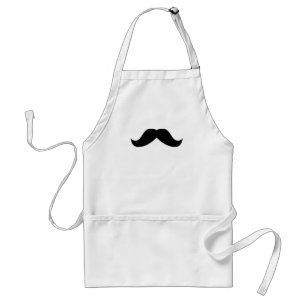 Moustache Apron