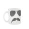 Moustache Aviator Mug