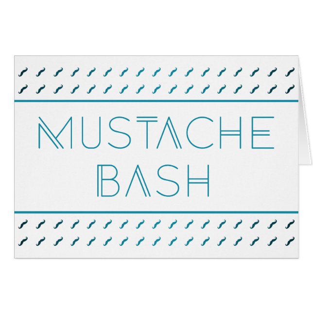 Moustache Bash Metro (Front Horizontal)