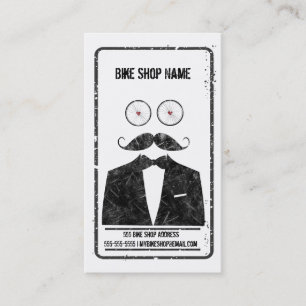 Moustache Bicycle Shop business card