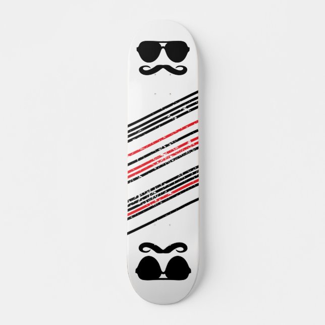 Moustache Board Skateboard (Front)