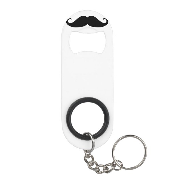 Moustache bottle opener (mini) (Back)