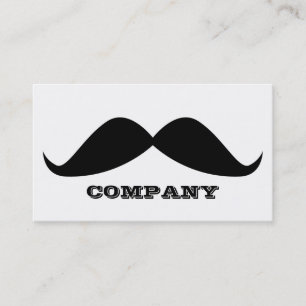 Moustache Business Cards
