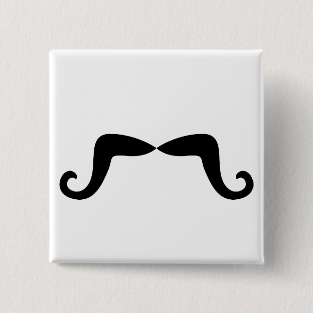 Moustache Button (Front)