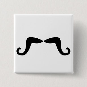 Moustache Button