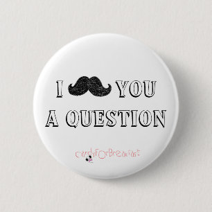 moustache button