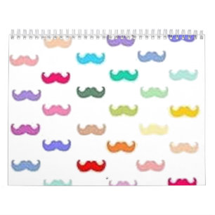 moustache calendar