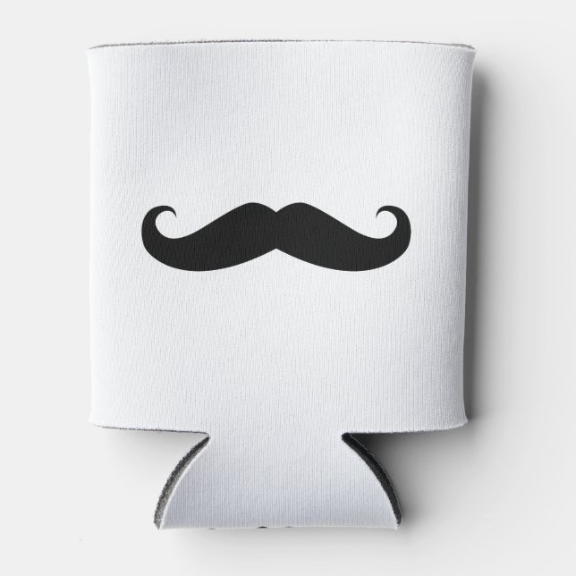 Moustache Can Cooler (Front)