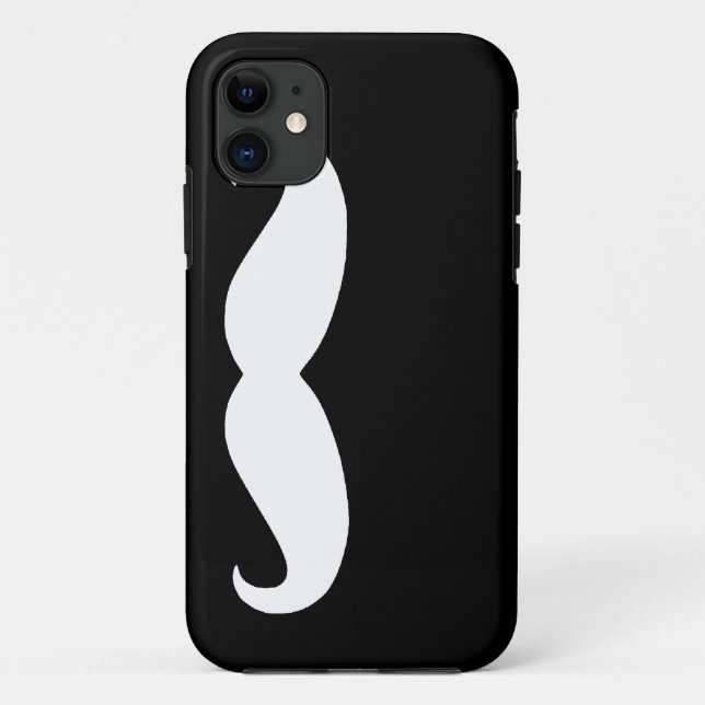 Moustache Case-Mate iPhone Case (Back)