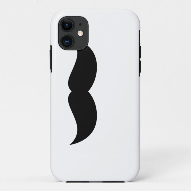 Moustache Case-Mate iPhone Case (Back)