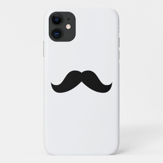 Moustache Case-Mate iPhone Case (Back)