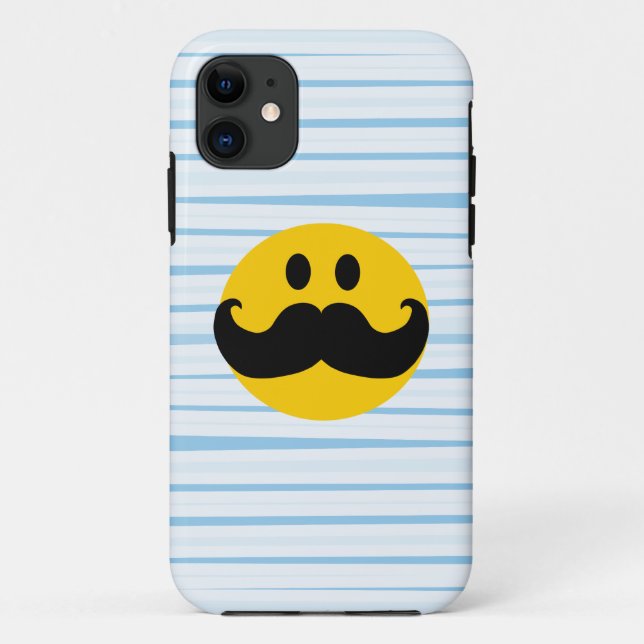 Moustache Case-Mate iPhone Case (Back)