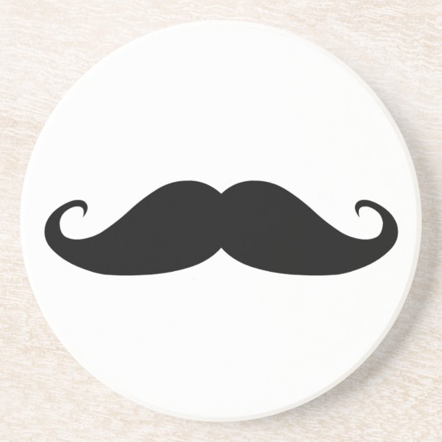 Moustache coasters! coaster (Front)