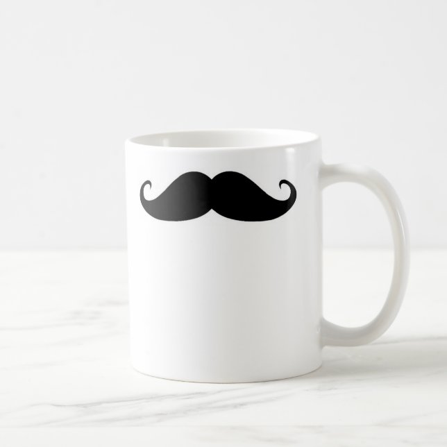 Moustache Coffee Mug (Right)