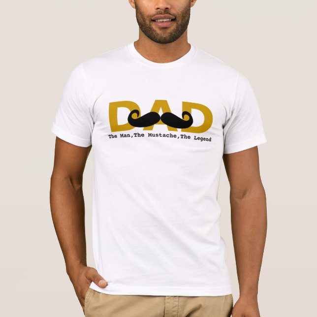 Moustache Dad T-shirts & Shirts (Front)