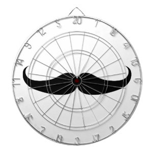 Moustache Dartboard