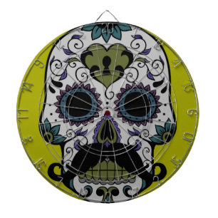 Moustache Day of the Dead Dartboard