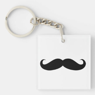 Moustache Disguise Funny Key Ring