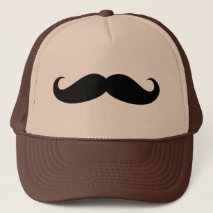 Moustache Disguise Funny Trucker Hat