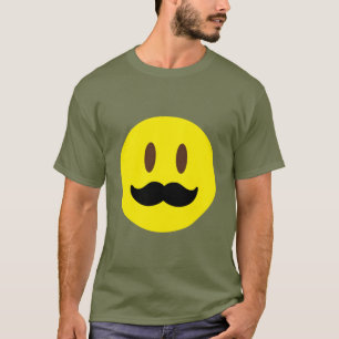 Moustache Emoji T-Shirt