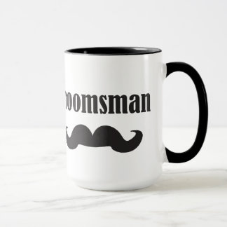 Moustache Groomsman Mug