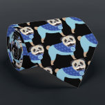 Moustache Hanukkah Pug Tie<br><div class="desc">Hanukkah Pug Tees and Gifts</div>