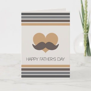 Moustache - Happy Father's Day Card
