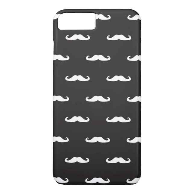 Moustache hipster pattern Case-Mate iPhone case (Back)