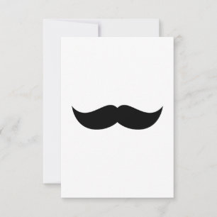 Moustache Invitation