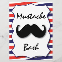 Moustache Invitation