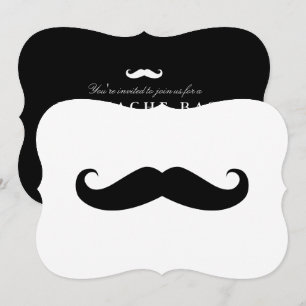 Moustache Invitation