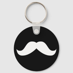 Moustache Keychain