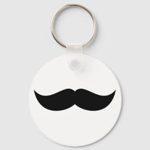 Moustache Keychain