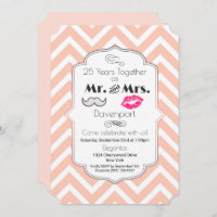 Moustache & Lips Mr. & Mrs. - Anniversary