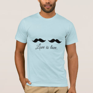 MOUSTACHE LOVE -.png T-Shirt