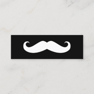 Moustache Mini Business Card