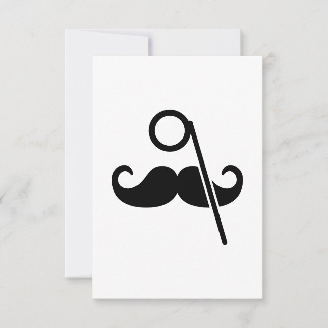 Moustache monocle (Front)