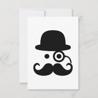 Moustache monocle