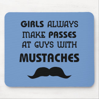 Moustache Mouse Mat