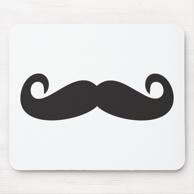 Moustache Mouse Mat (Front)