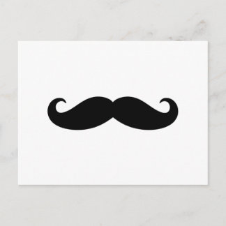Moustache Moustache, Moustache design Postcard
