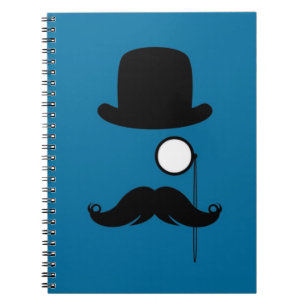 Moustache Moustache Stache Man Notebook